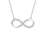 necklace infinity iniciali LIDIA 4